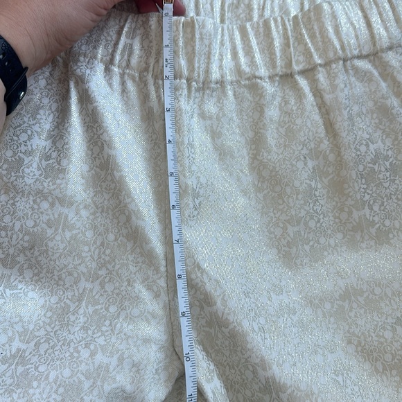Soft Surroundings Midas Touch Pants gold white m - Picture 6 of 11